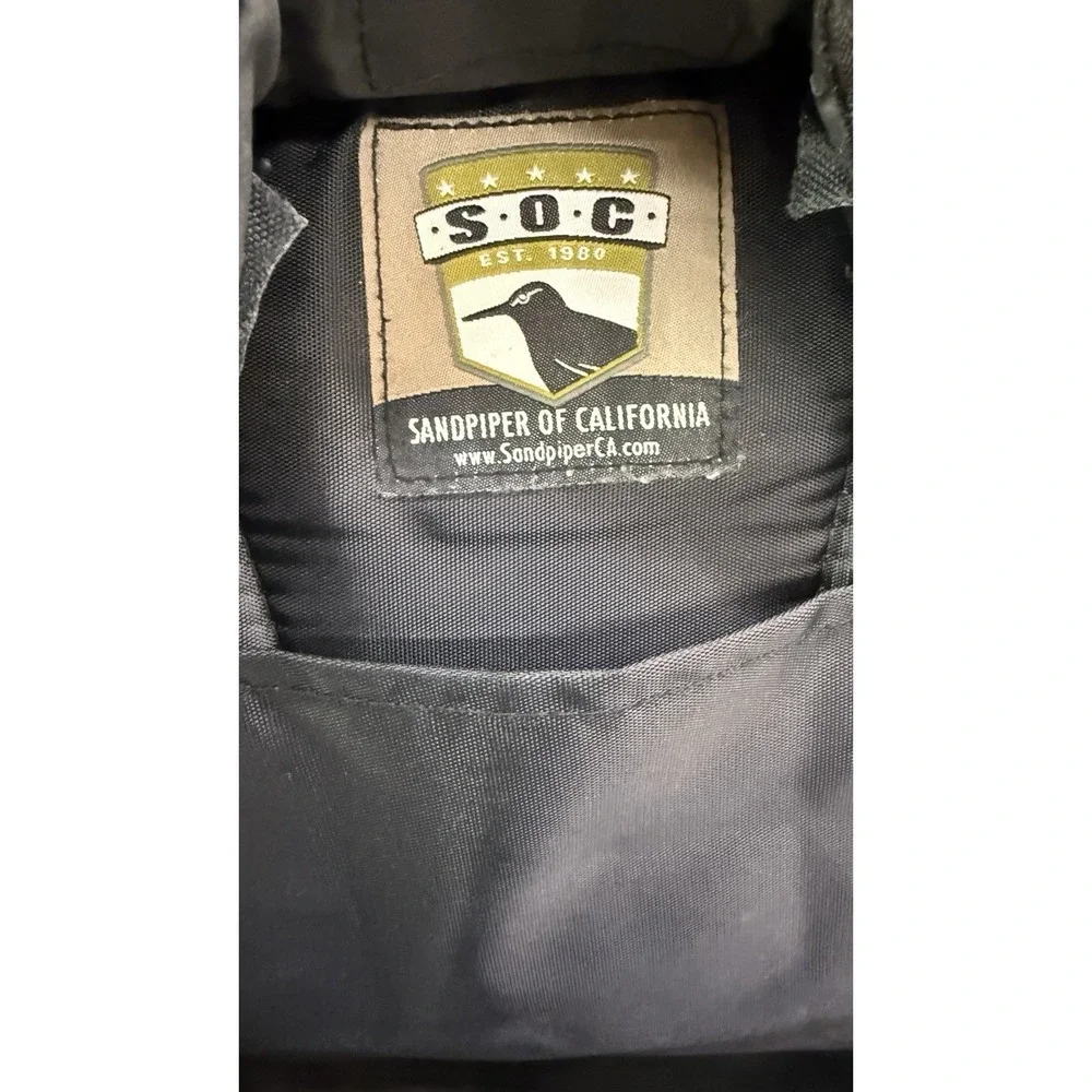 SOC Sandpiper of California Black Military Tactical‎ Backpack 3j